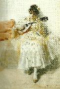 Anders Zorn mandolinspelerskan Sweden oil painting artist
